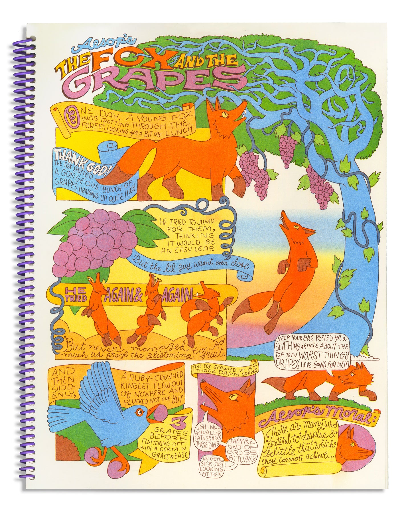 Aesop's Fables Riso Comic