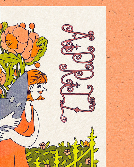 2026 Calendar Solo Prints: April