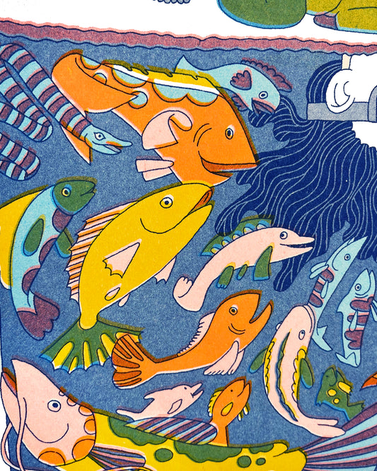 2026 Risograph Calendar: MISPRINTS!