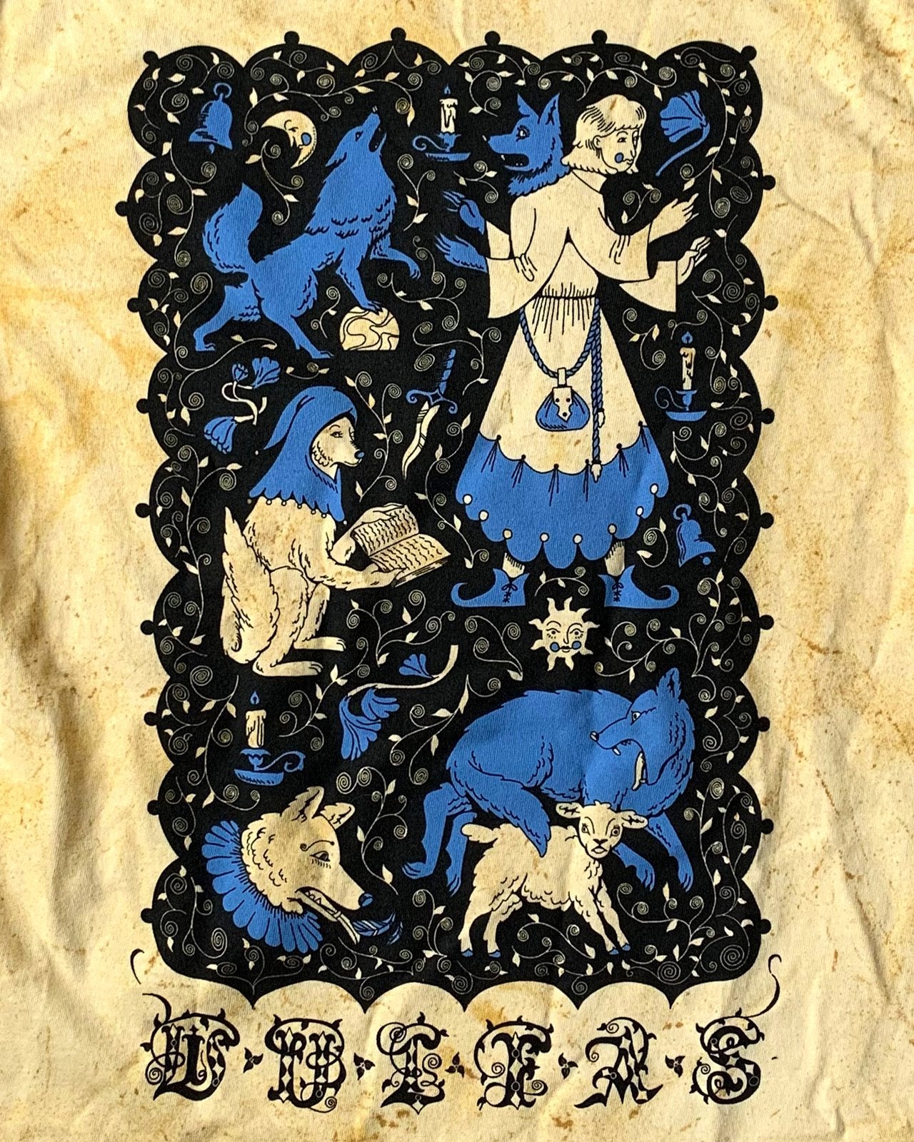 Wulfas Silk Screened Tshirt