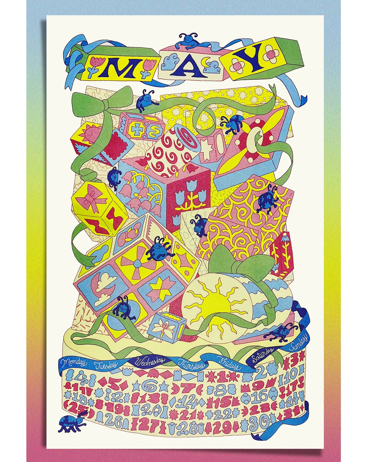 2026 Calendar Solo Prints: May