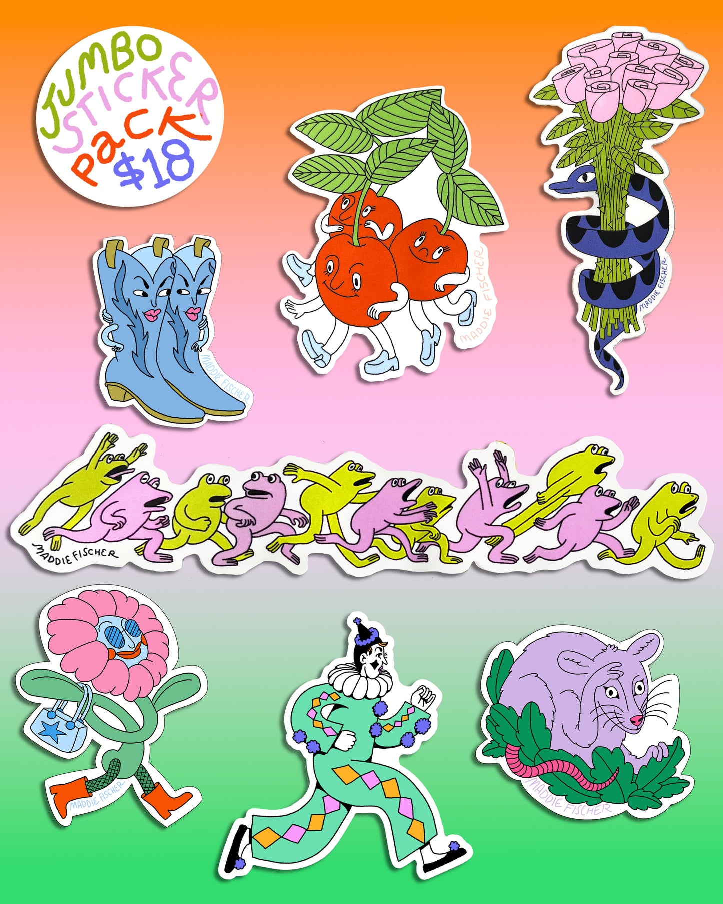 Jumbo Sticker Pack