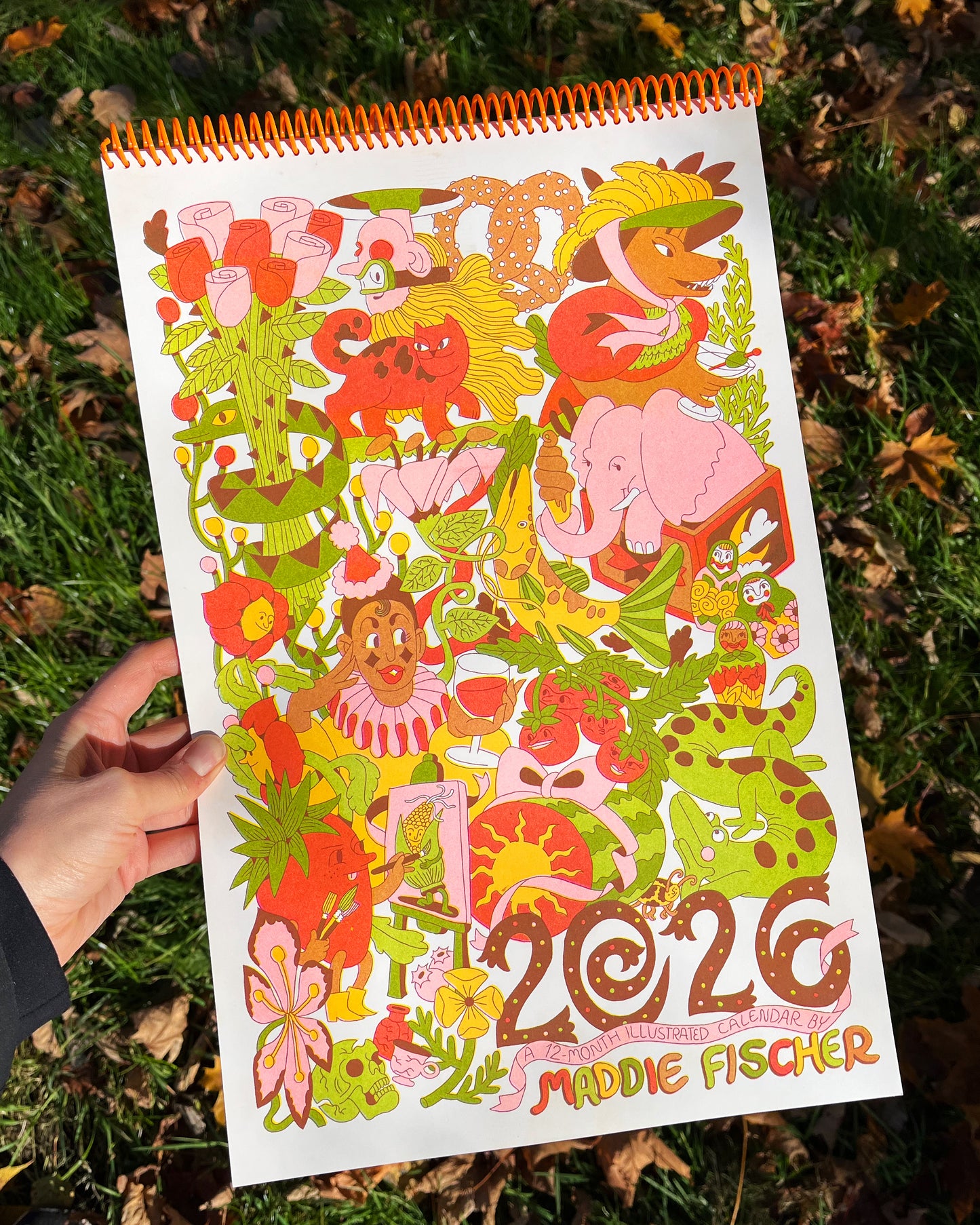 Subscriber Exclusive: 2026 Risograph Calendar