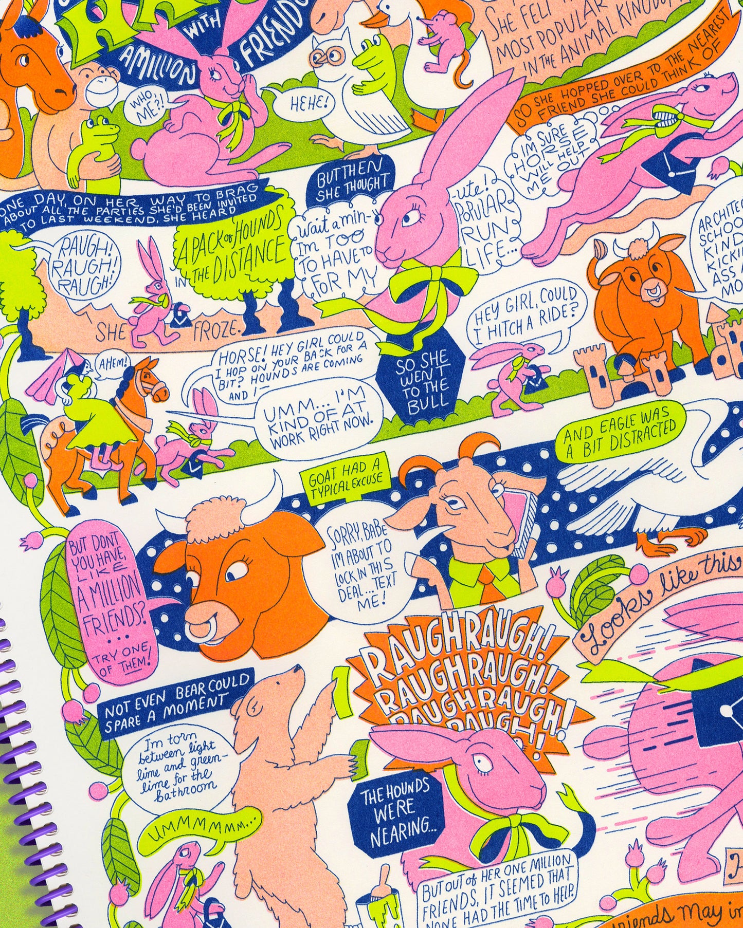 Aesop's Fables Riso Comic