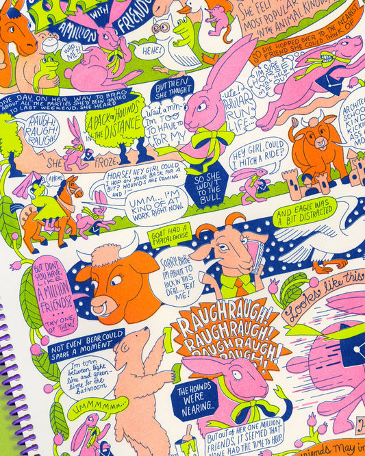 Aesop's Fables Riso Comic