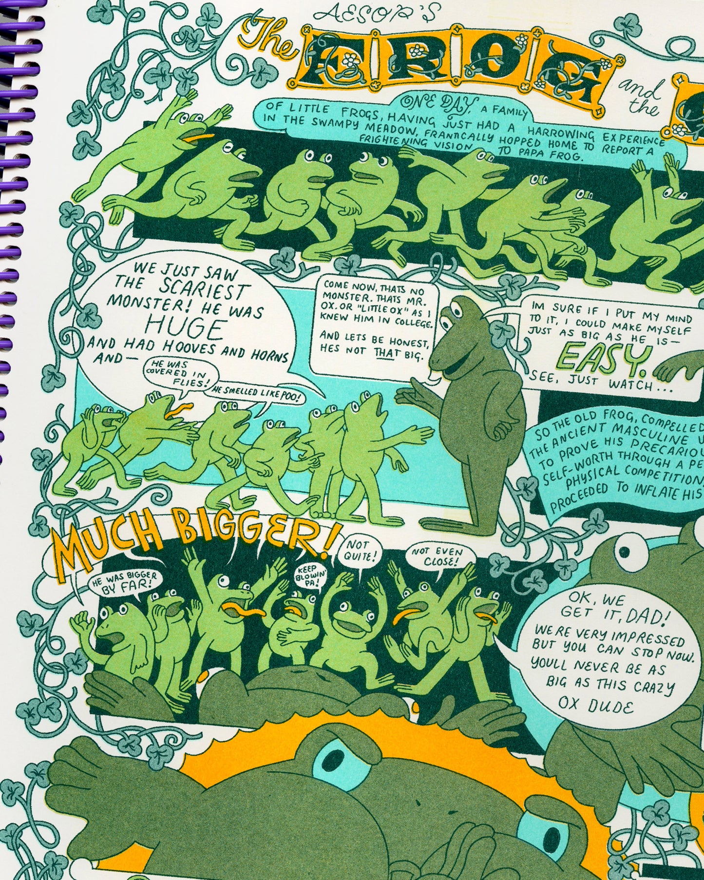 Aesop's Fables Riso Comic