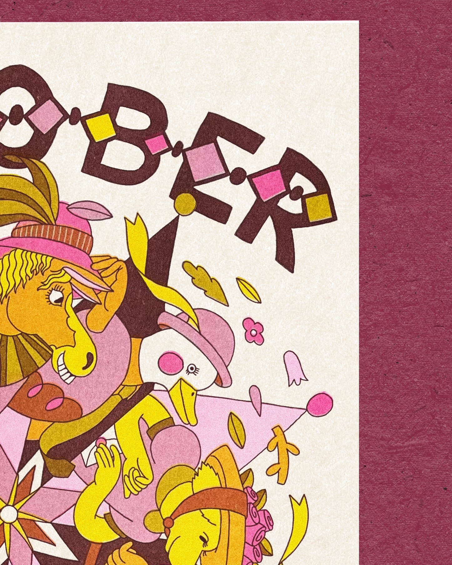 2026 Calendar Solo Prints: October