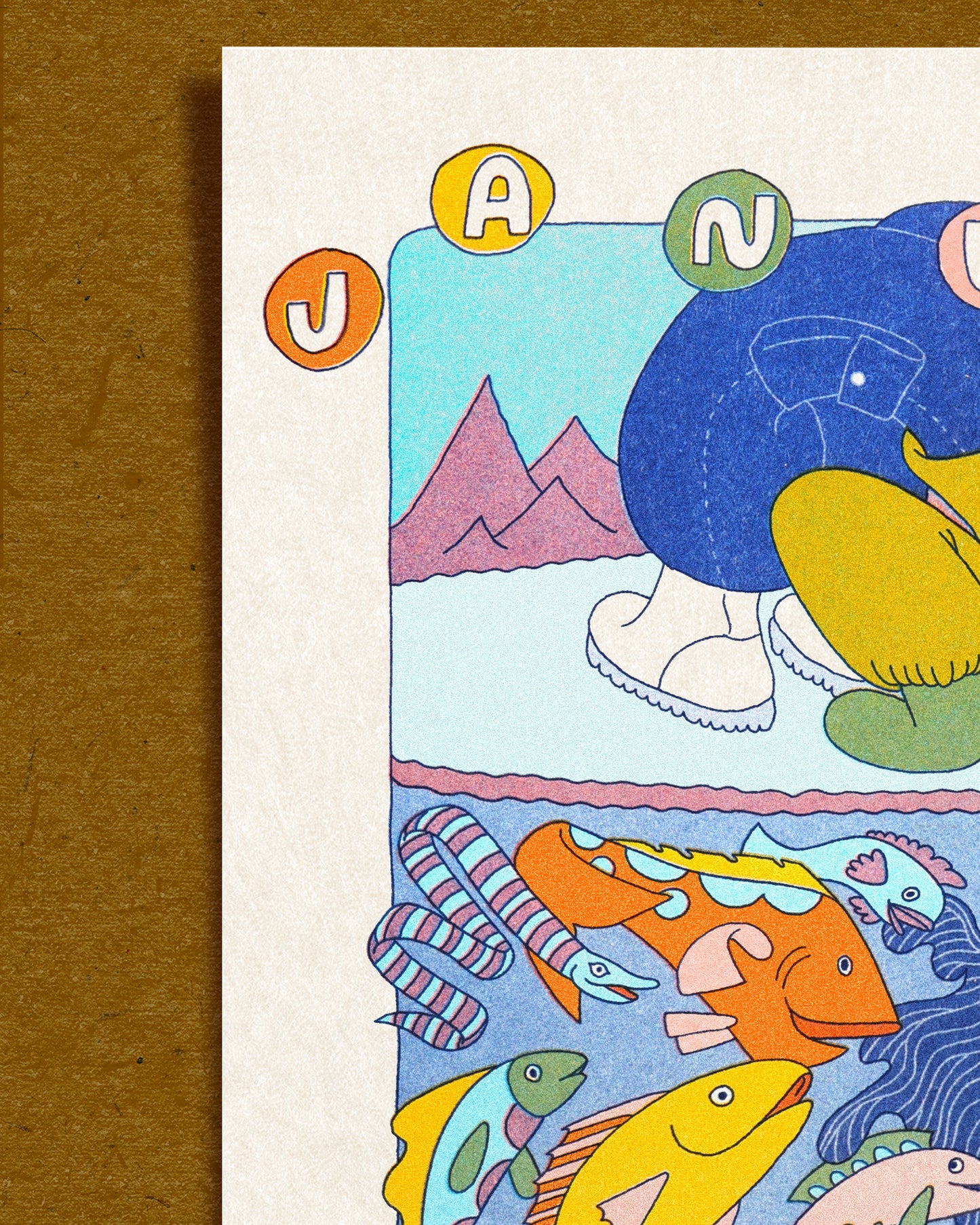 2026 Calendar Solo Prints: January