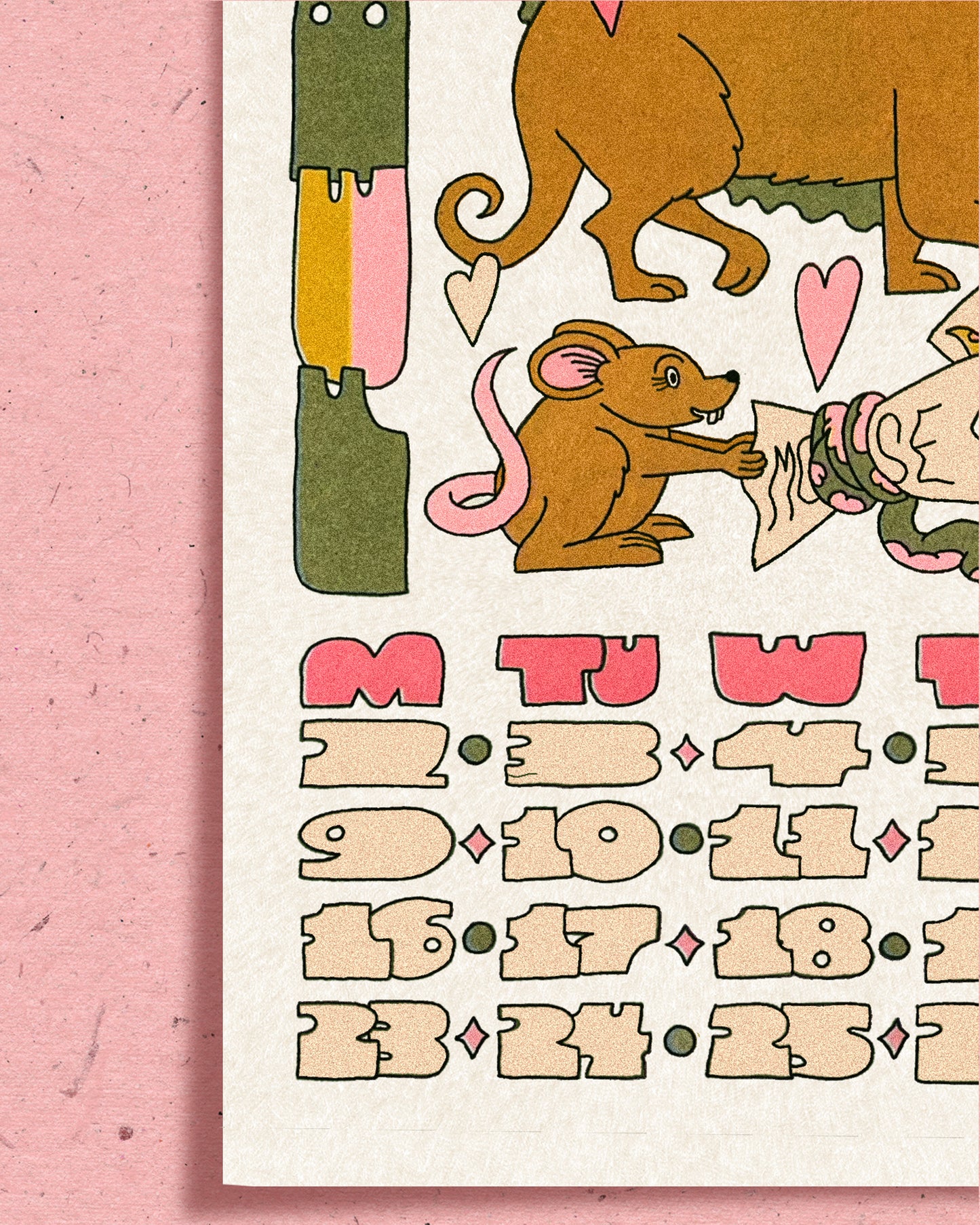 2026 Calendar Solo Prints: February