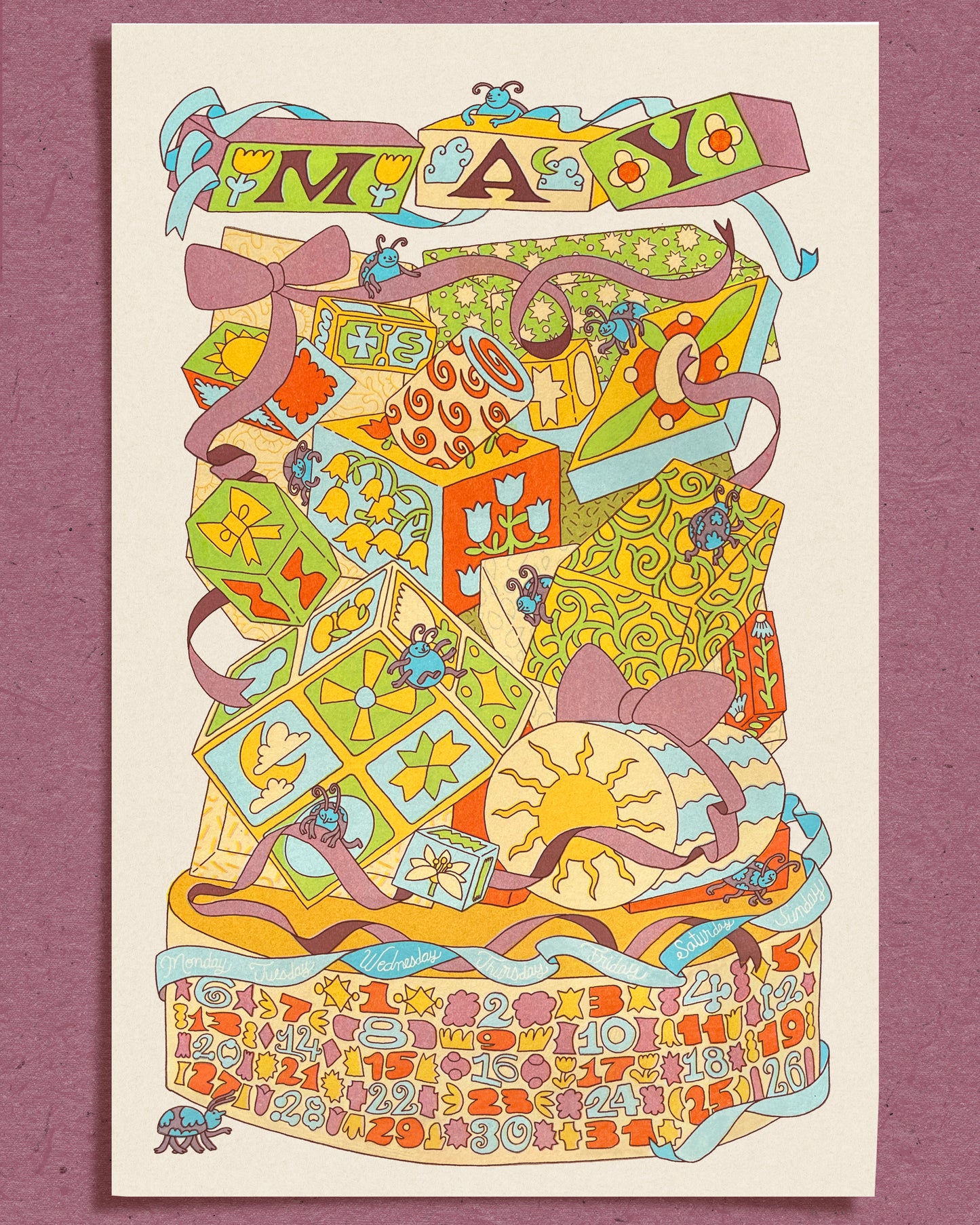 2026 Calendar Solo Prints: May