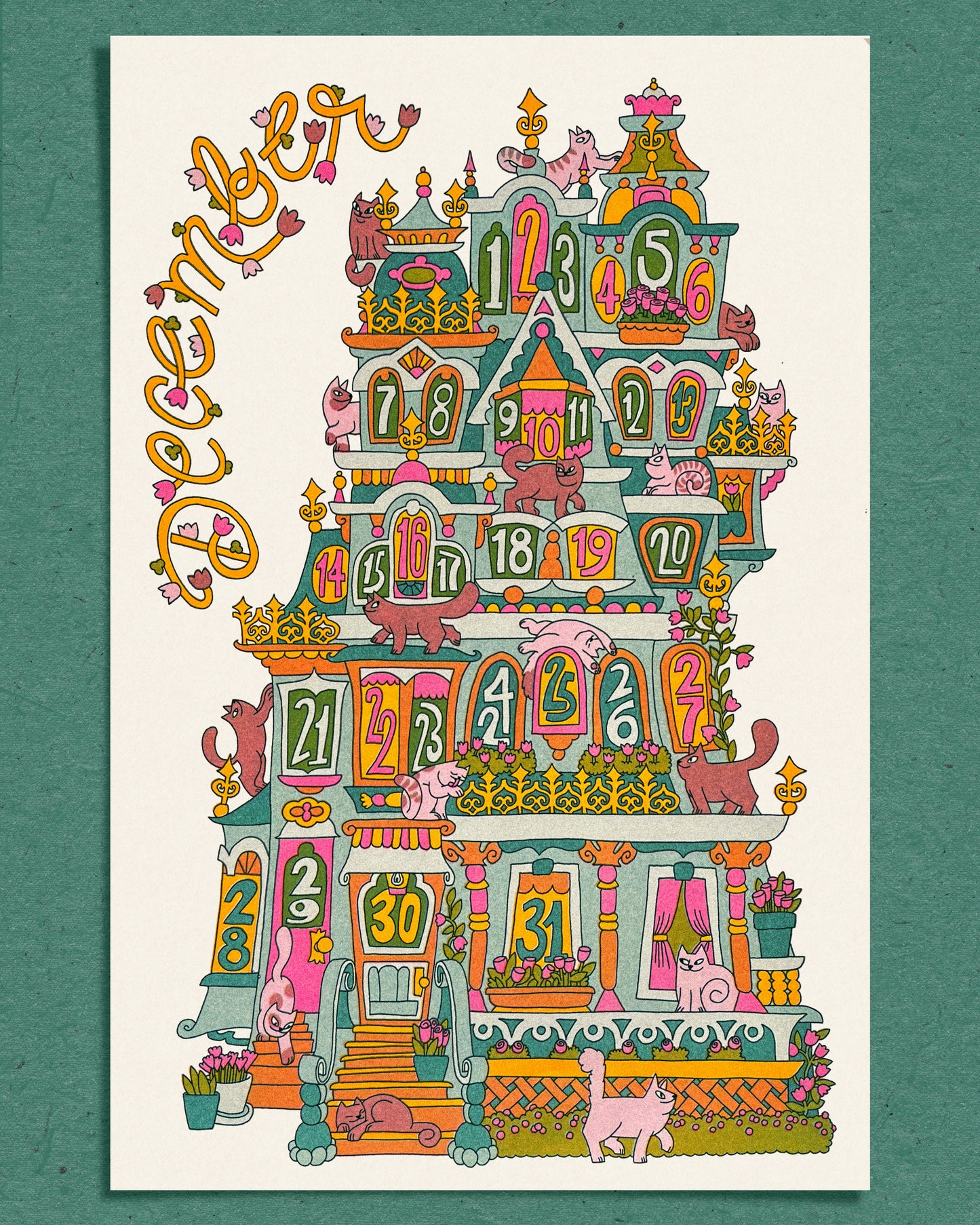 2026 Calendar Solo Prints: December