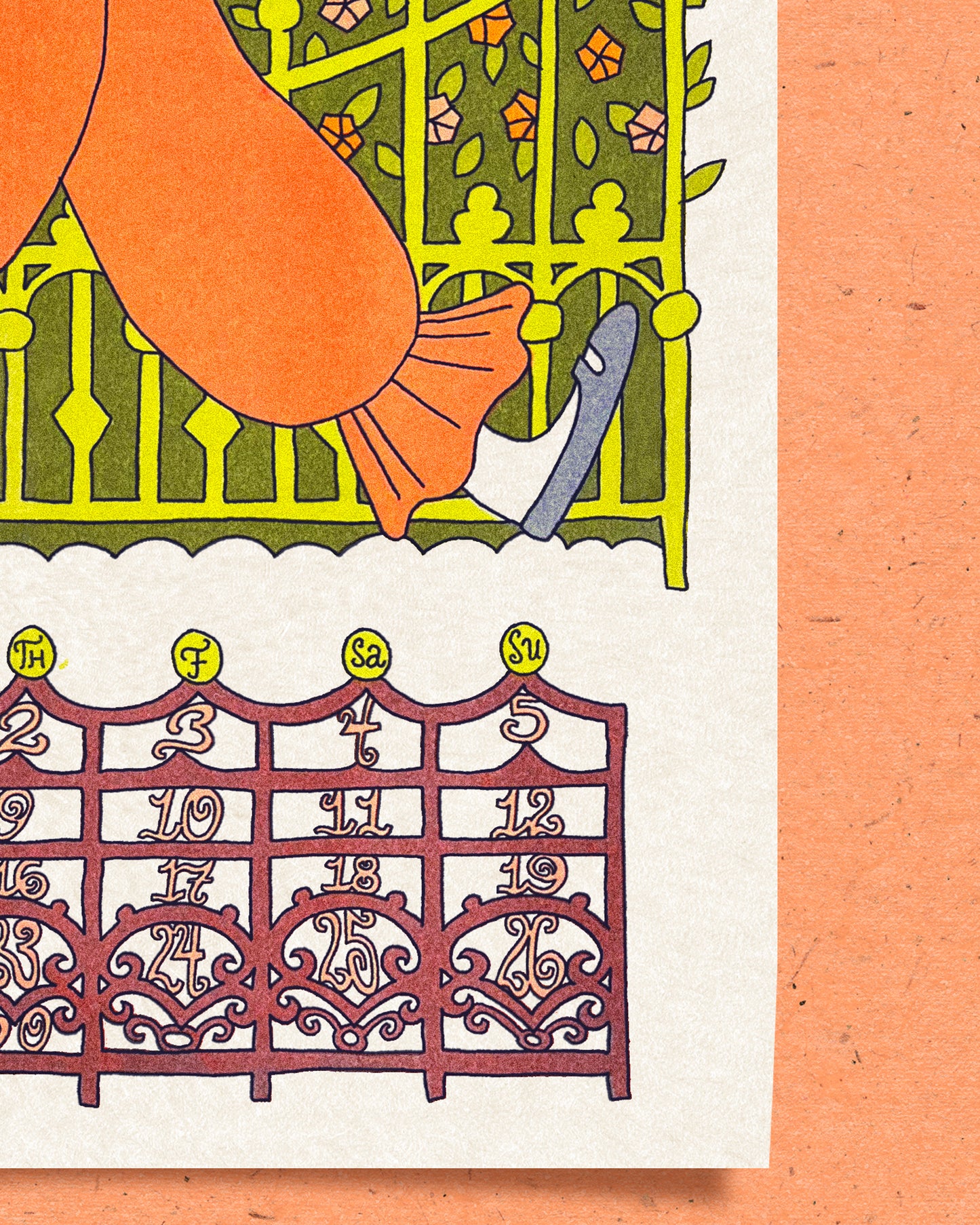 2026 Calendar Solo Prints: April