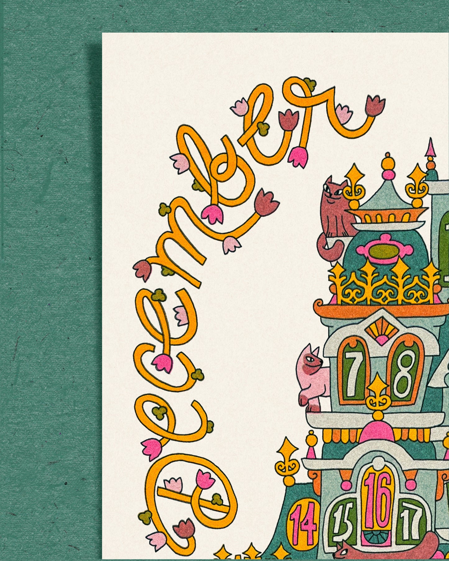 2026 Calendar Solo Prints: December