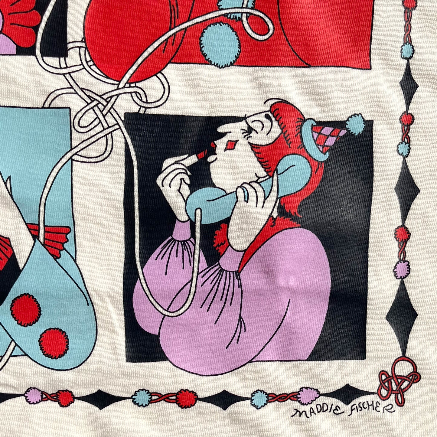 Clown Conference Call Shirt - Blue Poppy Orchid