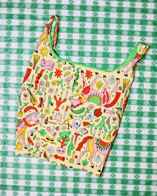 Horse Puzzle Shopping Tote