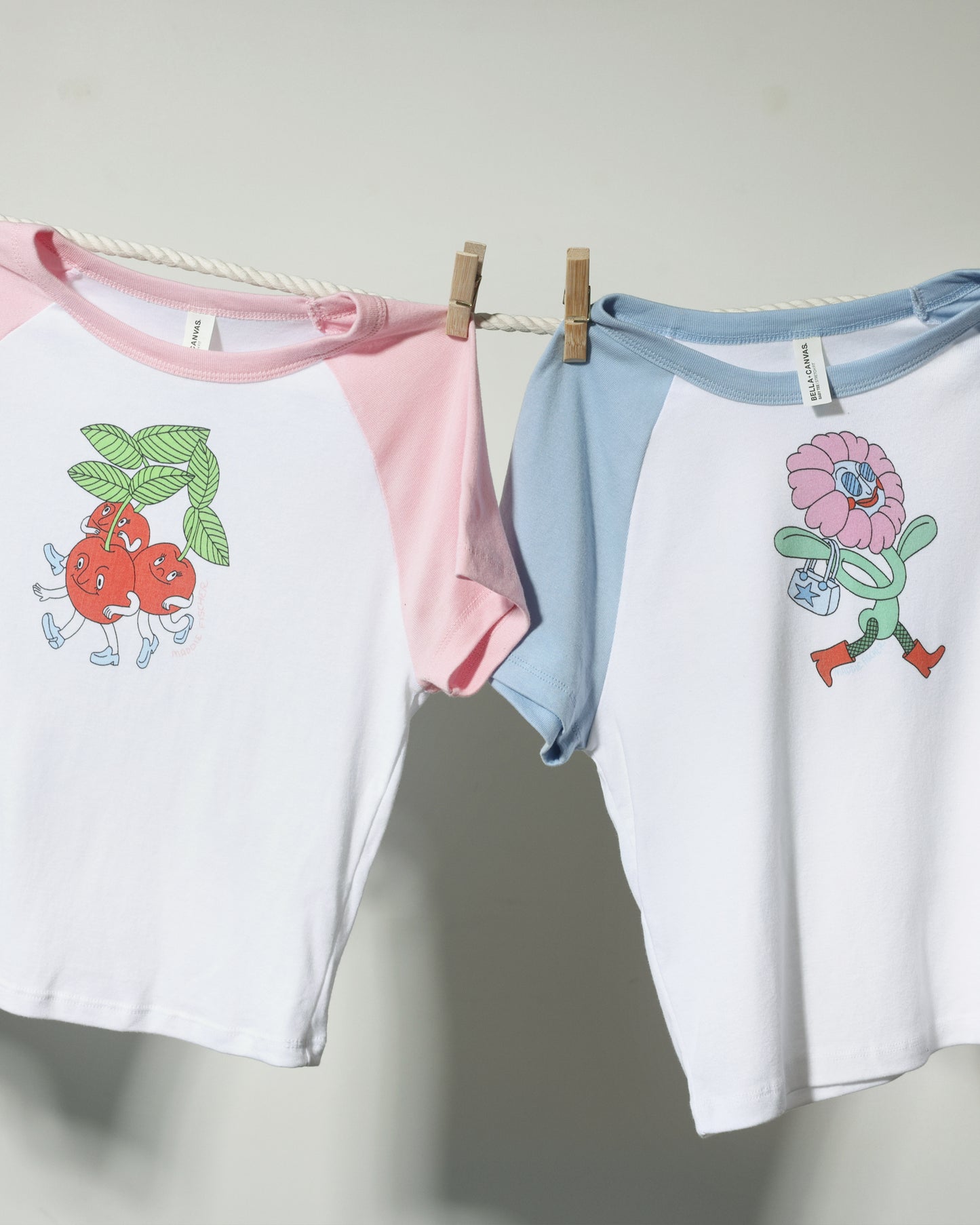 Fashion Flower Baby Tee