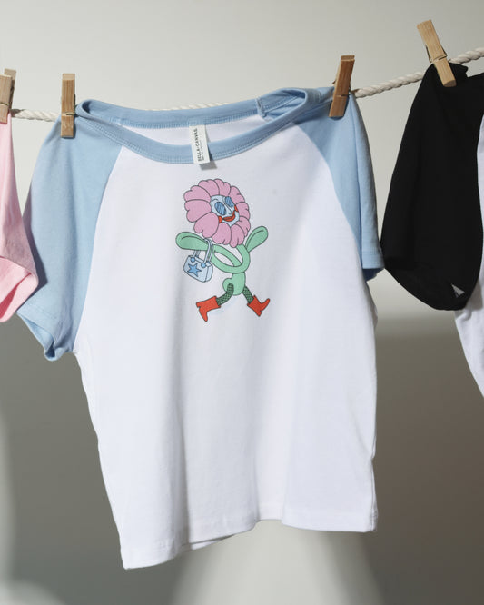 Fashion Flower Baby Tee