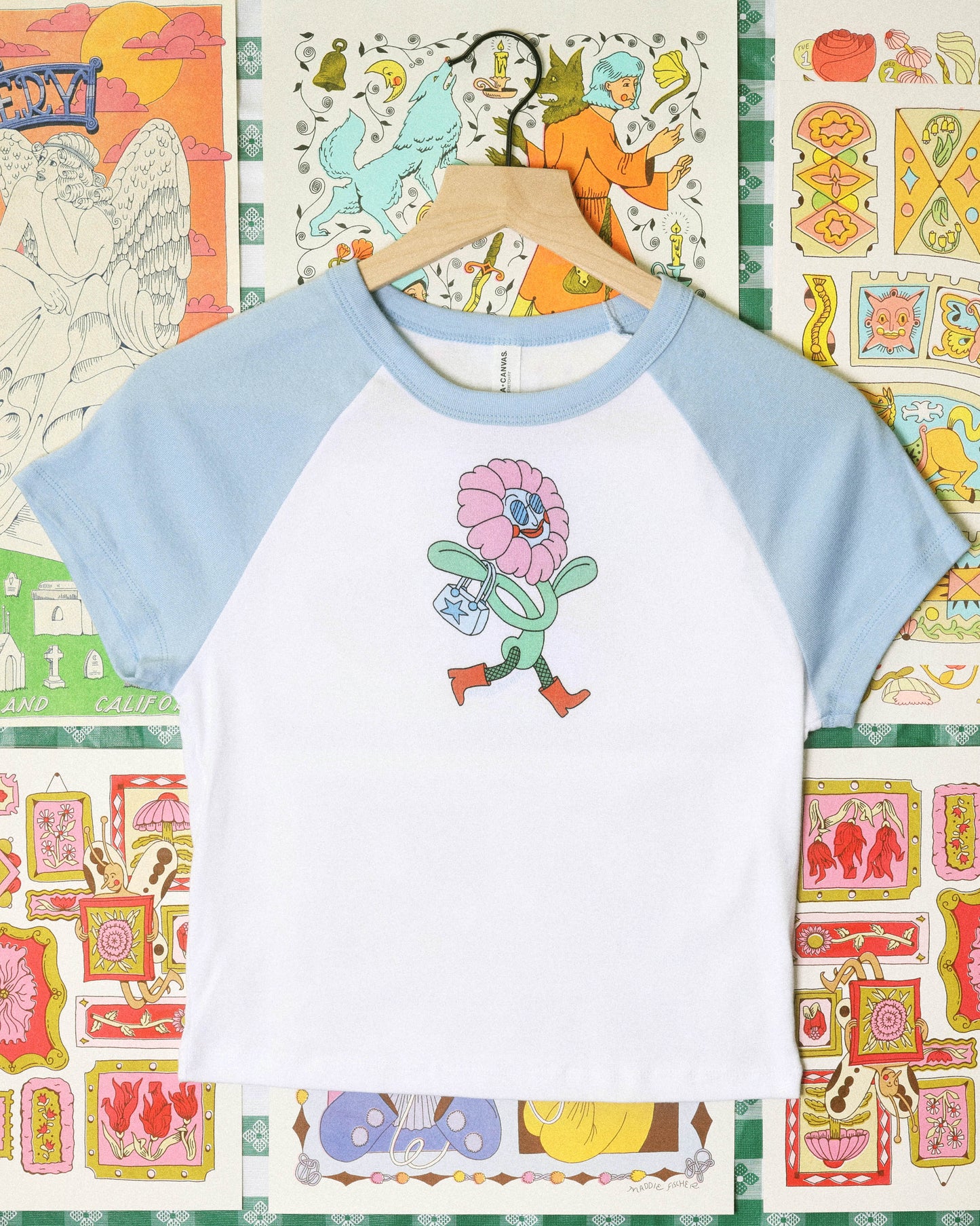 Fashion Flower Baby Tee