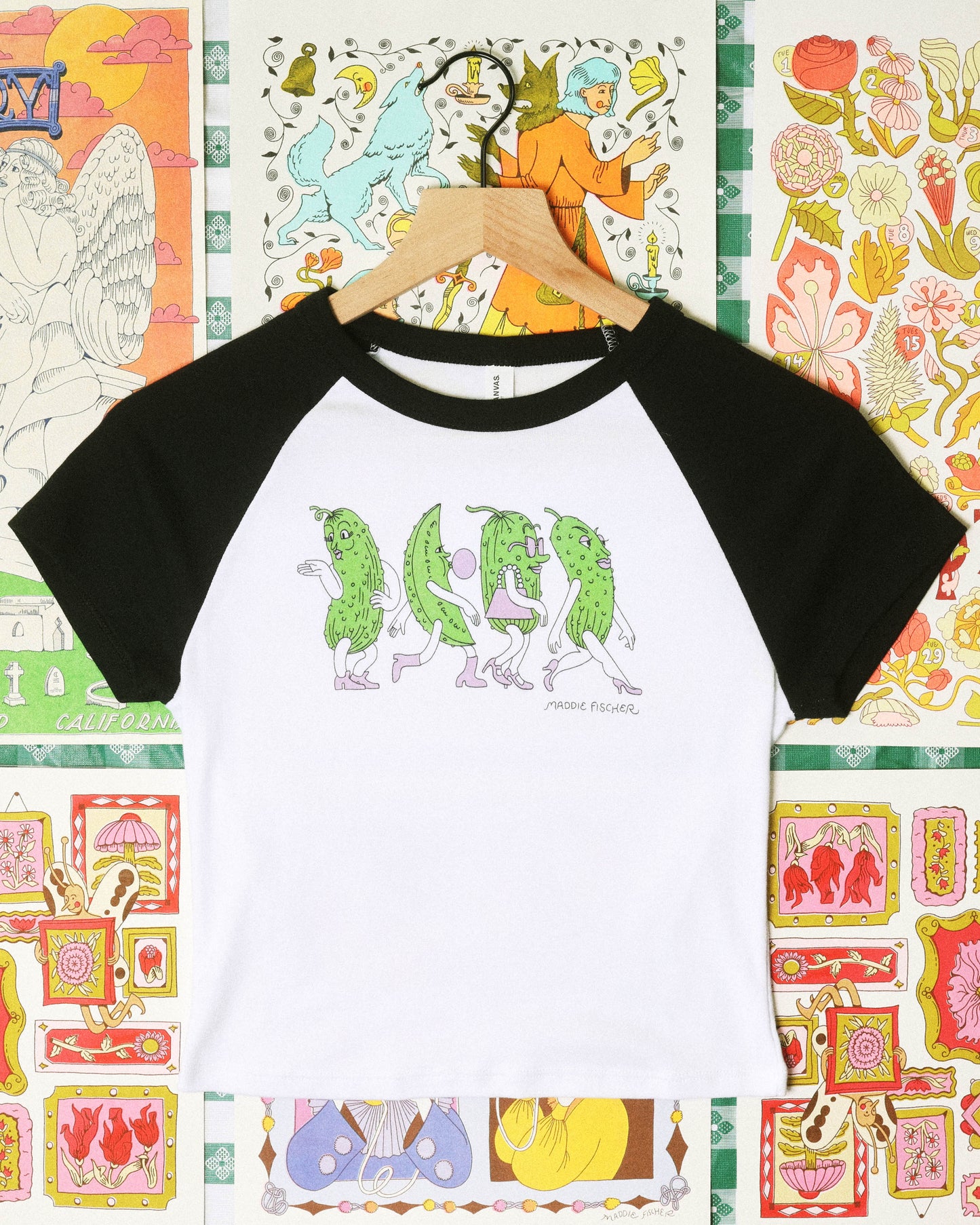 Pickle Power Baby Tee
