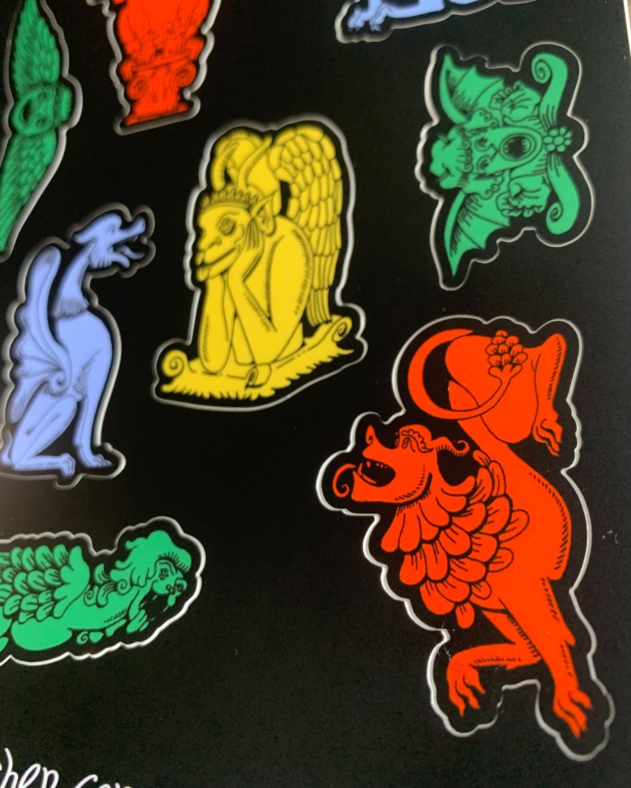 Gargoyle Sticker Sheet