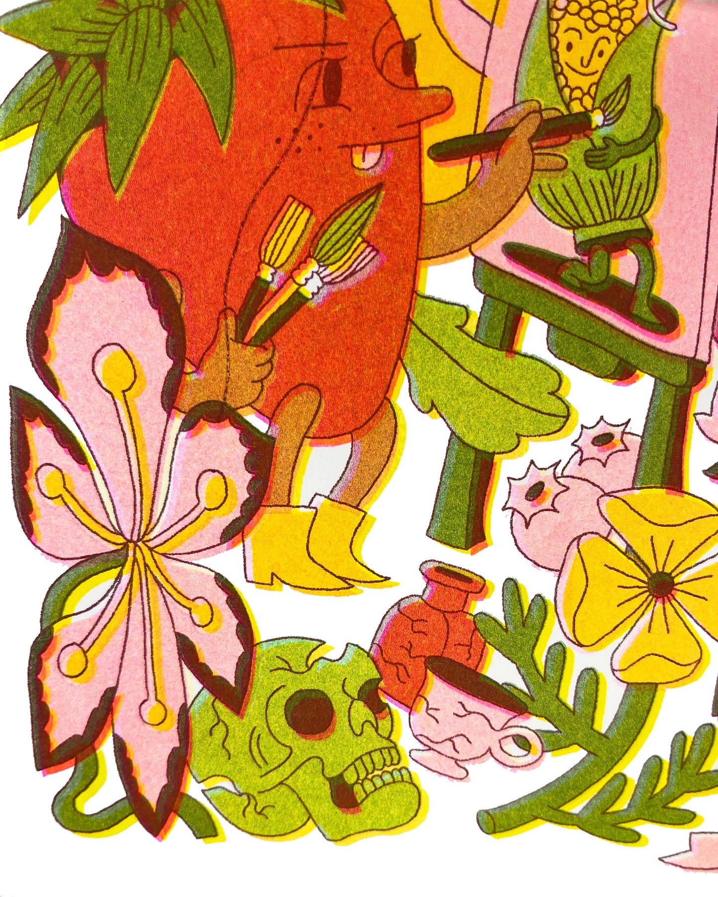 2026 Risograph Calendar: MISPRINTS!