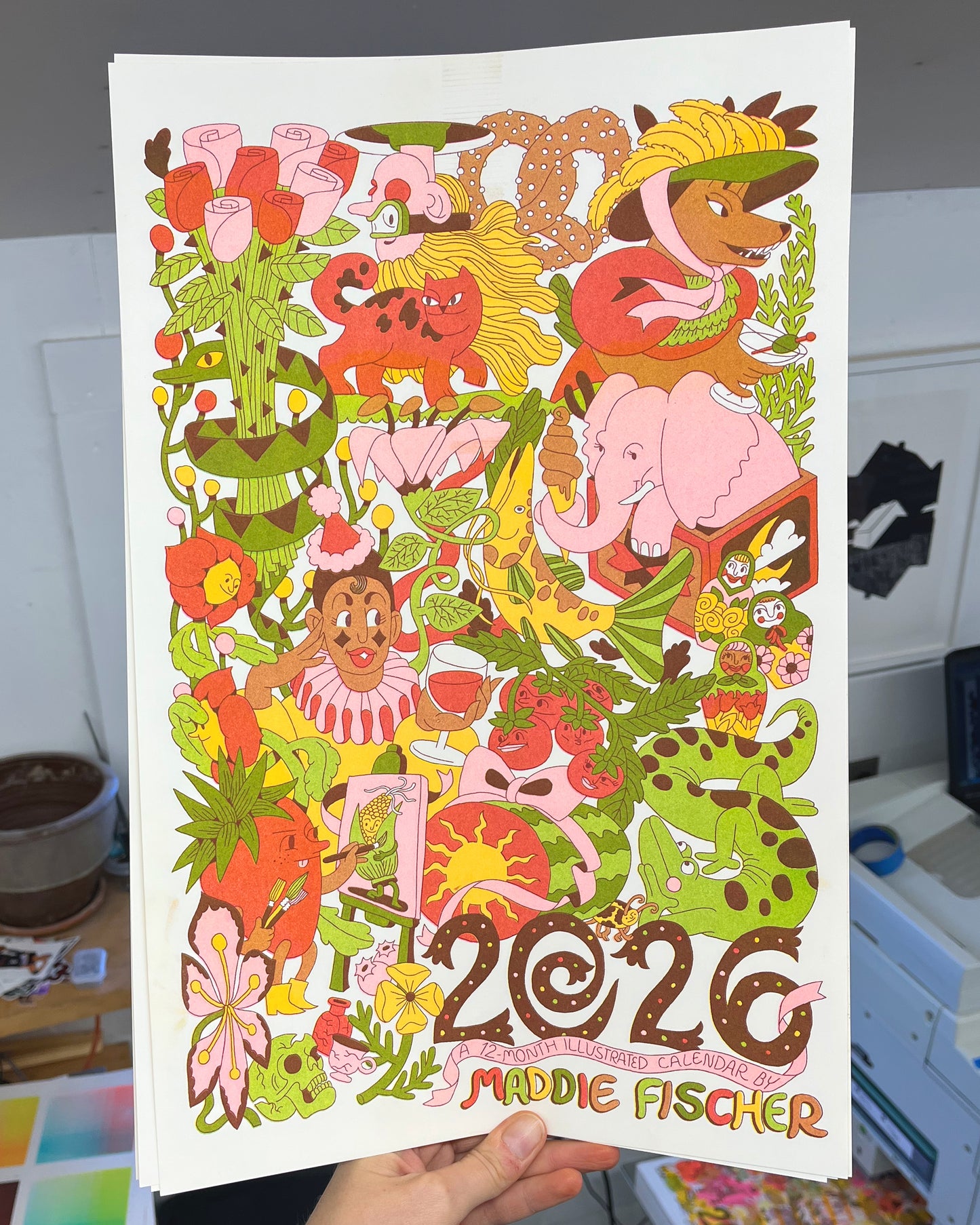 2026 Calendar Solo Prints: Cover