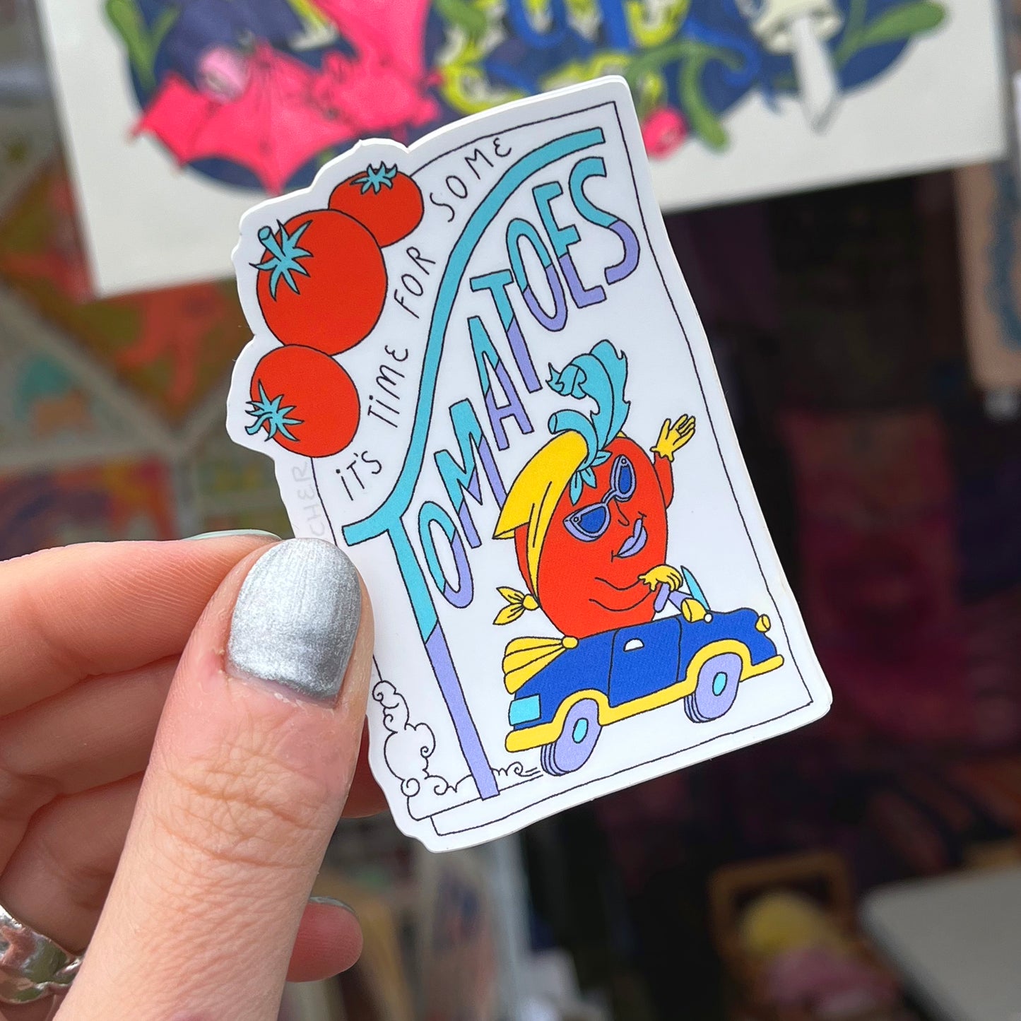 Its Time for Some Tomatoes Sticker
